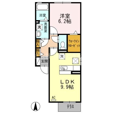 グラン シェモア 間取り図