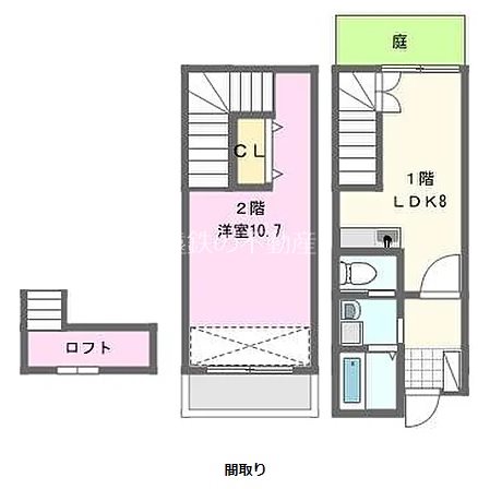 空（くう） A号室 間取り