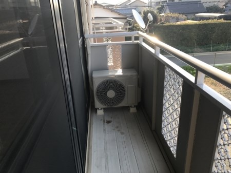 クレール安松 ベランダ