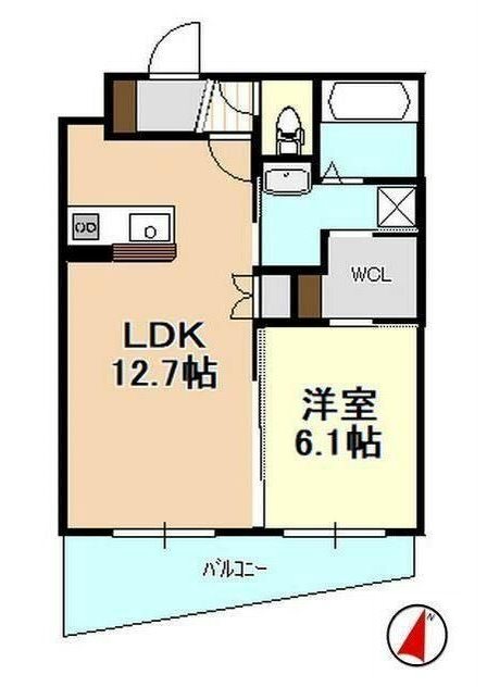 棒屋第11下池ハイツ 間取り図