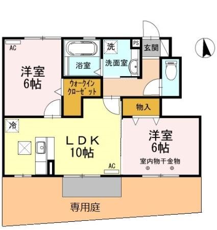 グラン・テラス 間取り図