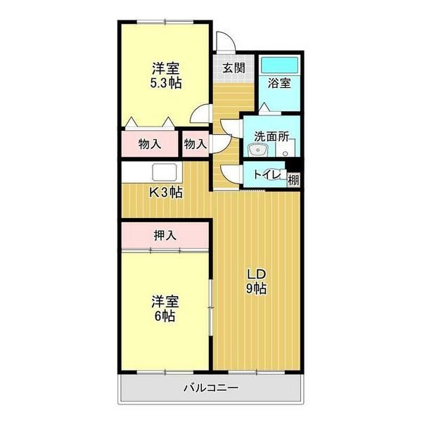 北川原ロビスト 間取り図