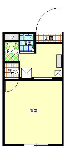 エスポワールⅡ 間取り図