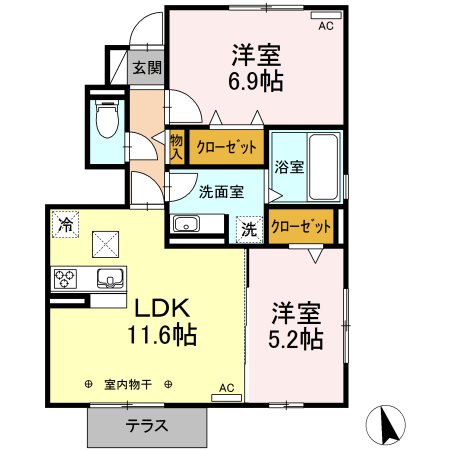 Win&amp;#39;s　X 間取り図