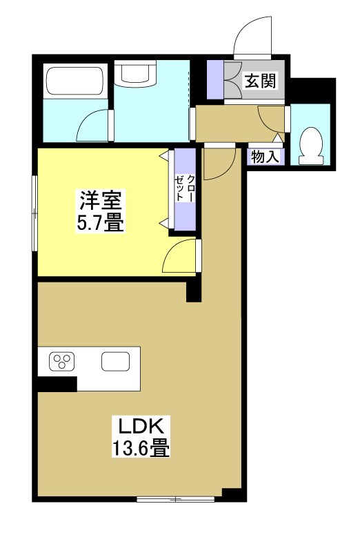 アプリーレ 間取り図