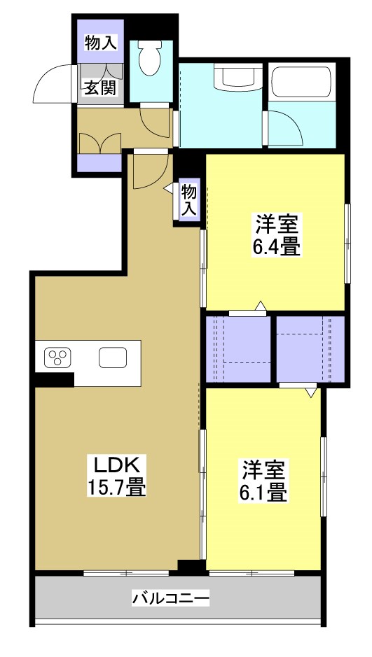 アプリーレ 間取り図