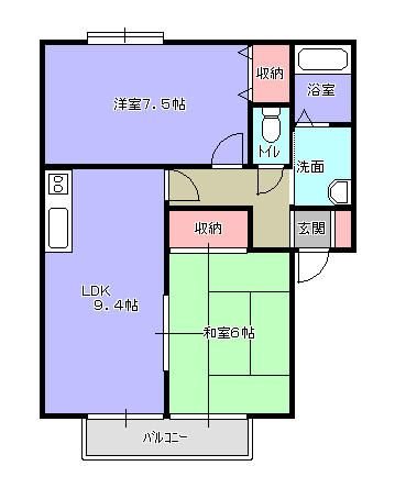 サンフラワー 間取り図