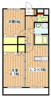 アビタシオン天王Ⅴ 間取り