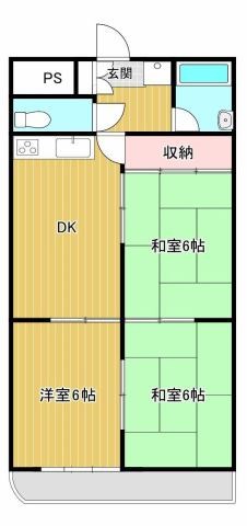 アソルティ伝馬町  間取り図