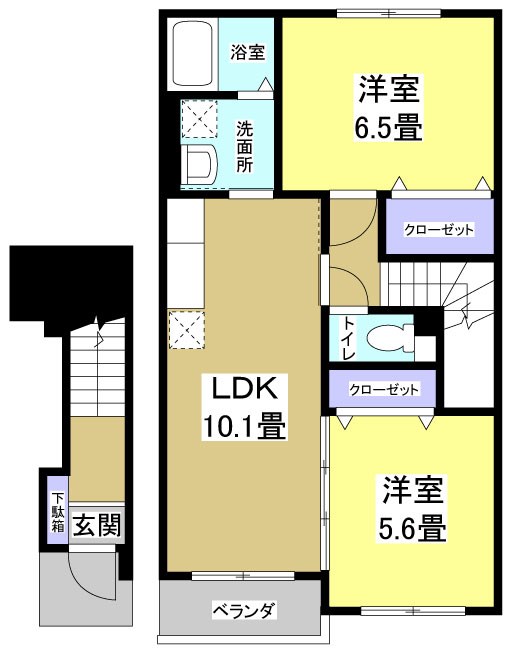 ブリエＵｎ 間取り