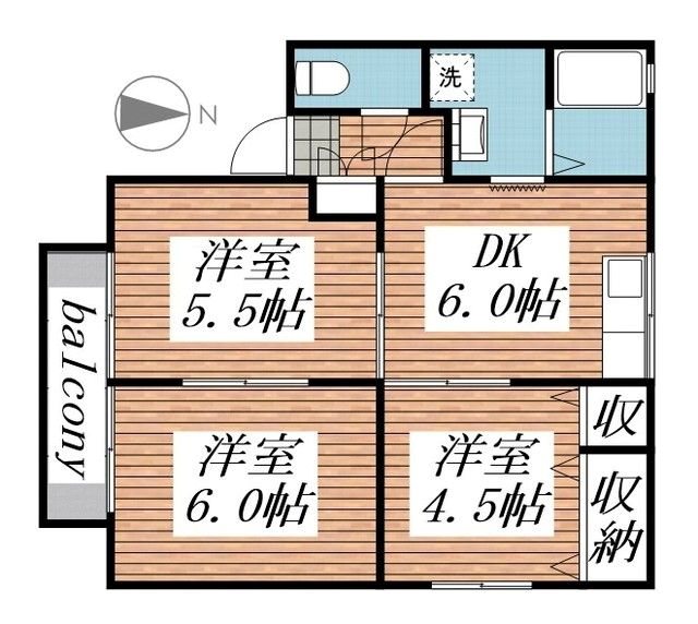 プリシェール 間取り図