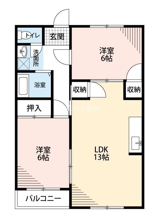 コーポラスヤマト 間取り図