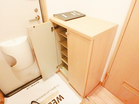 ソレーユ中野町A 玄関