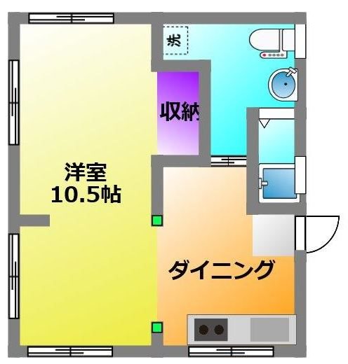 上島6丁目貸家 間取り