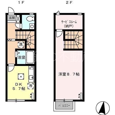 サンモール　A 間取り