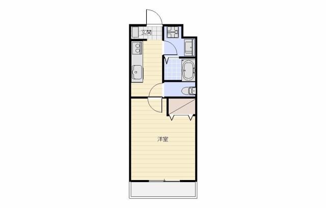 サジタリアス高丘 間取り図