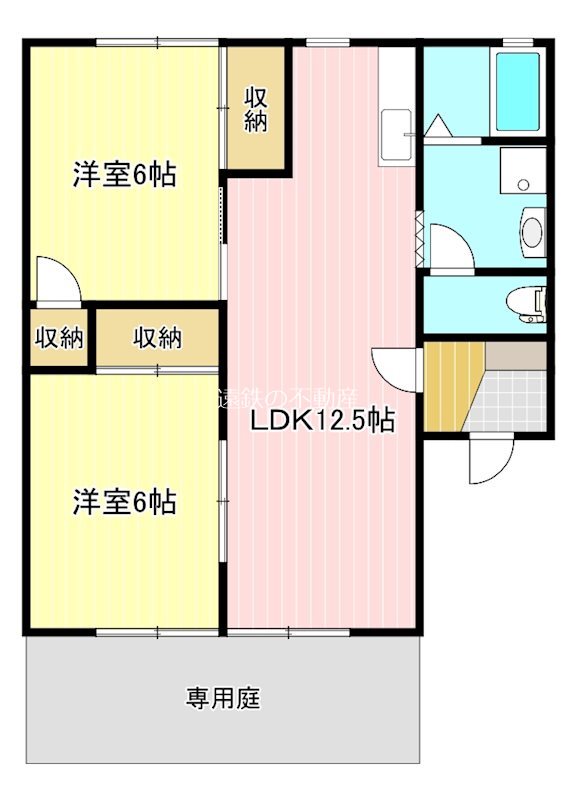 ソ・レーユB 102号室 間取り