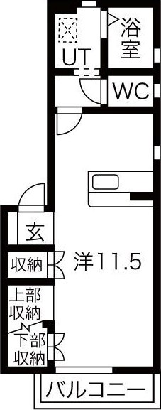 ラピスラズリB 間取り図