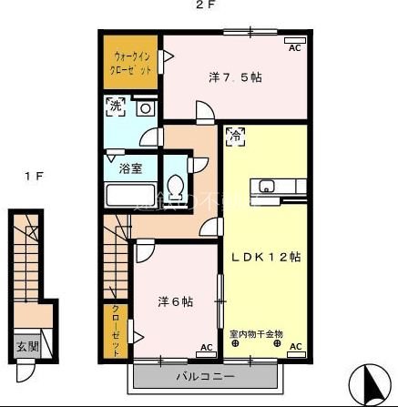 ルミエール20　C 間取り図