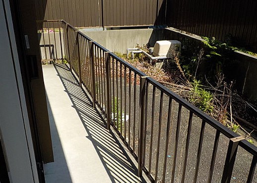 エルミタージュⅡ ベランダ