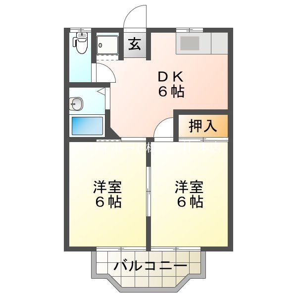 メゾン青葉台Ⅰ 間取り