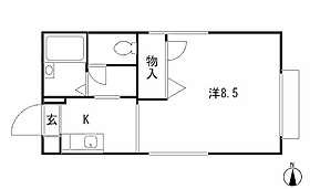 パストラル船越 間取り図
