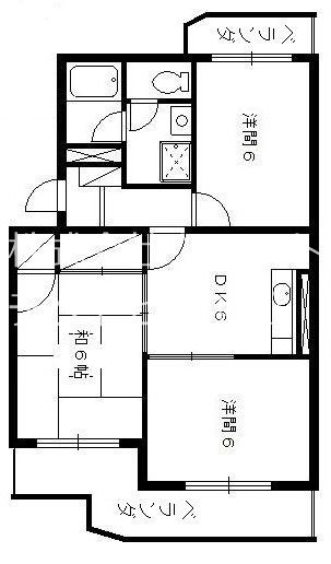 サリーナ浜北 間取り図