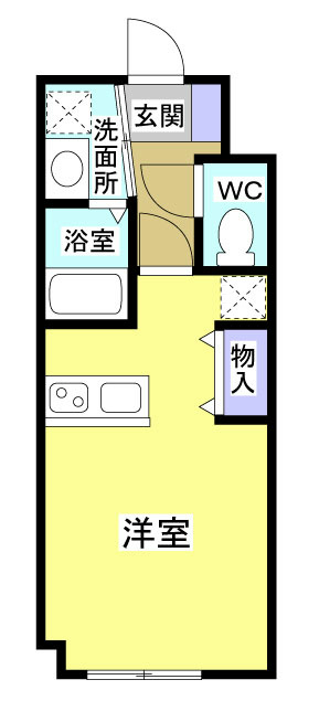 第二我心ヶ丘マンション 間取り図