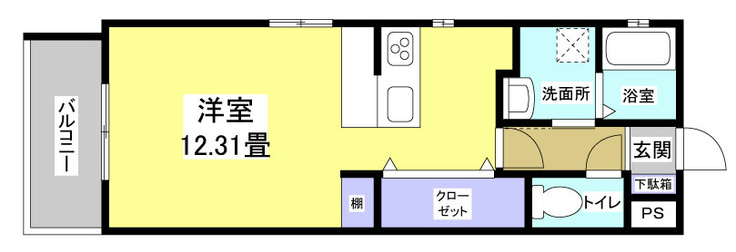 サリエンテⅢ 間取り図