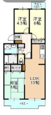 平和ハイツＧ 203号室 間取り