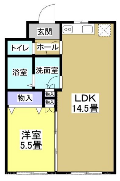 グランドールⅢ 間取り図