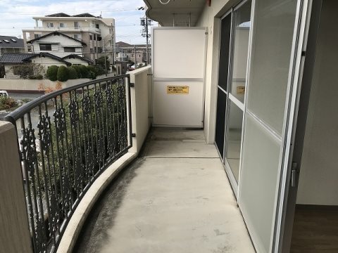 ビューしじみの森 ベランダ
