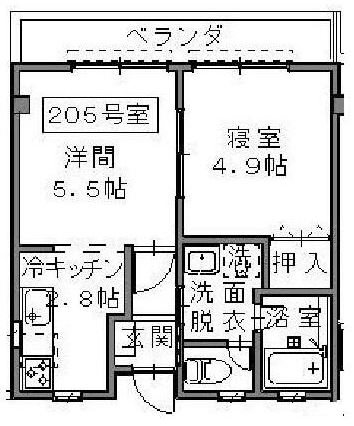 ヴィラ・パティオ 間取り図