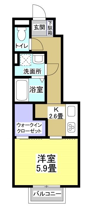 セジュールAYA 間取り