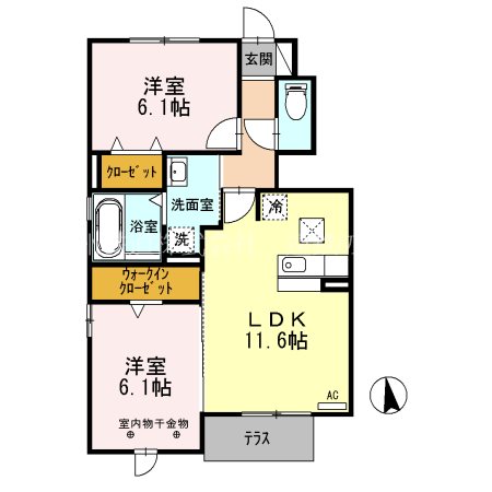 メゾン　プレミエ 間取り図