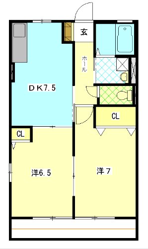 ベルフォーレI 間取り図