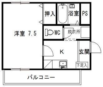 グランデージプランタン 間取り図