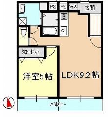 ホワイトロッジ 間取り図