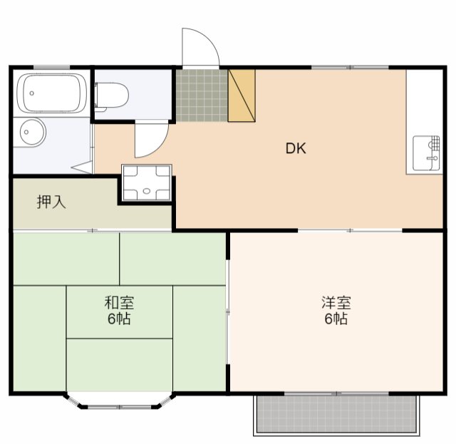 アーバンコート上島 間取り図