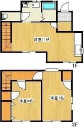 テラスハウス庄古 1（E）号室 間取り