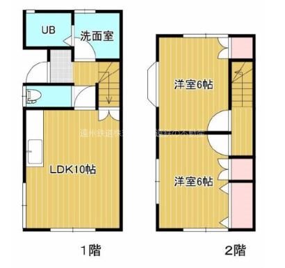 テラスハウス金原D 間取り