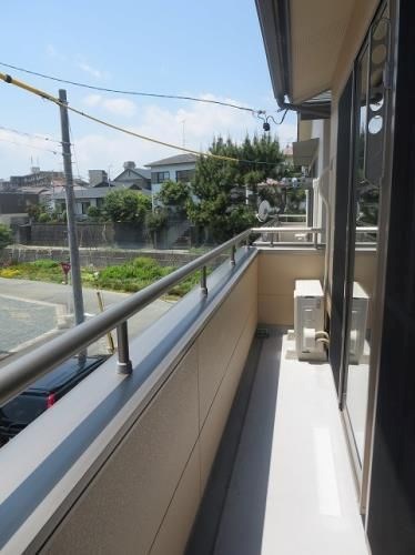 クワトロ泉 ベランダ