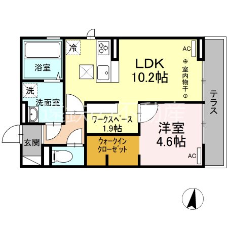 メゾン・ド・ソレイユ 間取り図