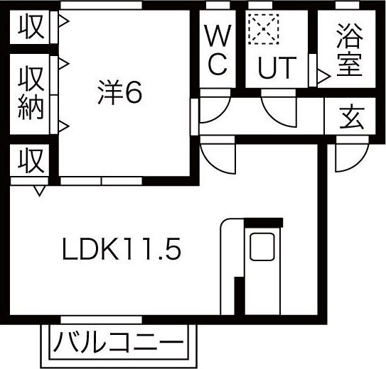 カームハイツⅢ 間取り