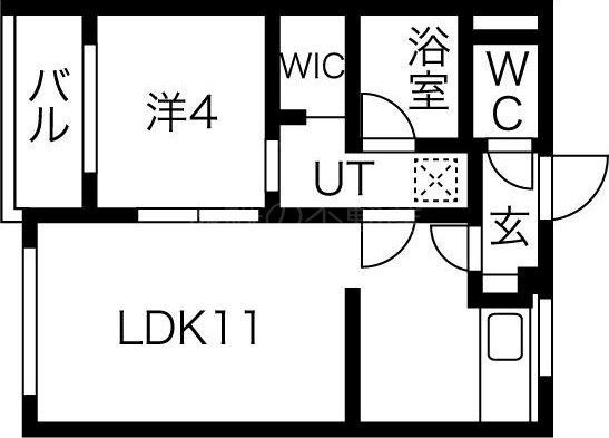 Villa　Cocoon上島 間取り