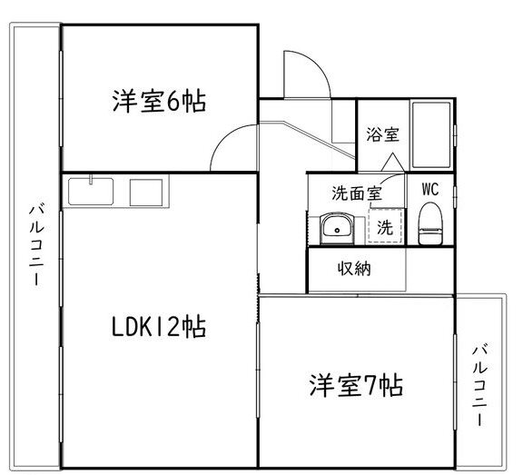 GLANZ 間取り図