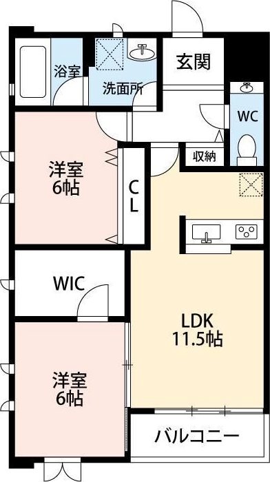 PRIVEE（プリヴェ） 1号室 間取り