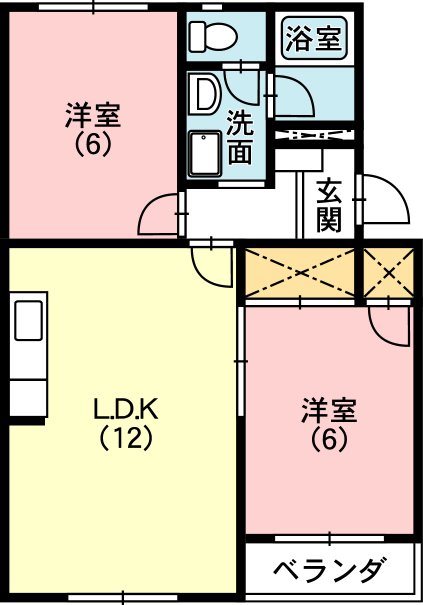 ラフィーネK 間取り