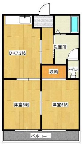 レクセル亀の甲 間取り図