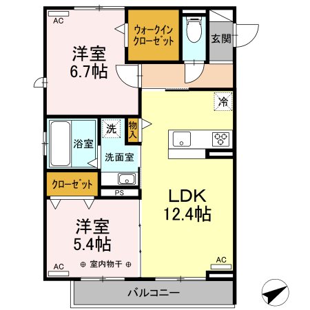 メゾン・サンティール 間取り